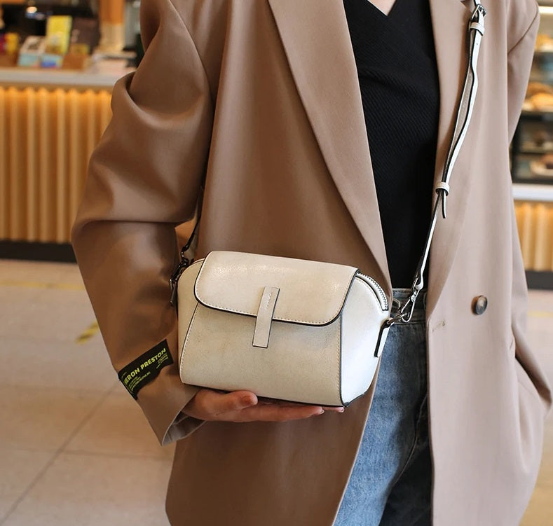 Lille Crossbodytaske i Ægte Læder til Kvinder