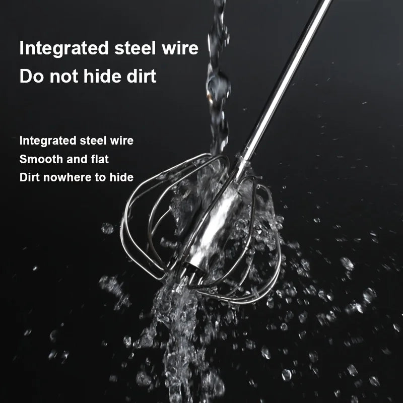 Semi-automatisk Æggepisker i Rustfrit Stål