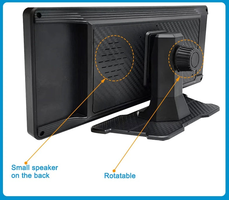 10,26-Tommer Trådløs CarPlay Android Auto GPS-Skærm