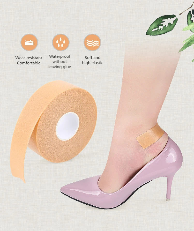 Silikone Hælbeskyttelsestape mod Vabler