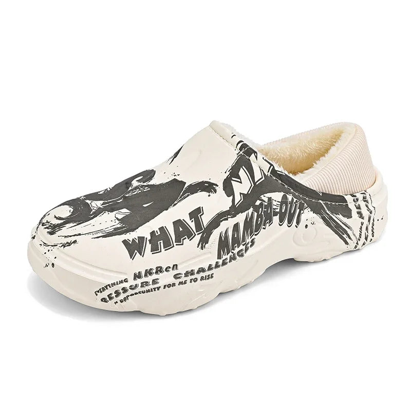 Varme Vinterhjemmesko til Mænd – Til Indendørs og Udendørs Brug