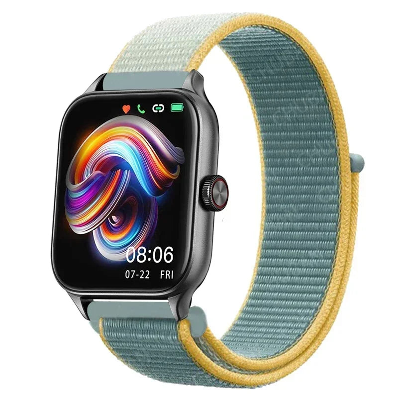 Nylonløkke Urrem til Amazfit, Samsung, Huawei, Xiaomi, Garmin