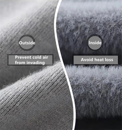 Plys-Foret Sweater - Vælg Mellem Halv eller Hel Rullekrave