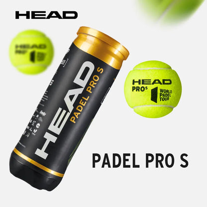 3 stk. Tennis Padel Pro Bolde