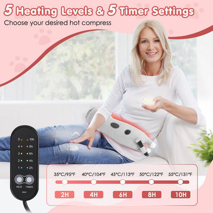 USB-opvarmet Katteplyspude til Menstruationssmerter