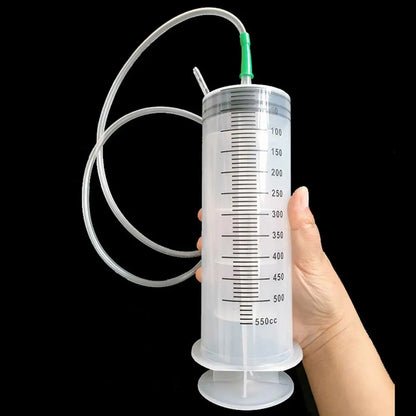 Stor Kapacitet Sprøjtepumpe med 1m Slange – 100/300/550 ml