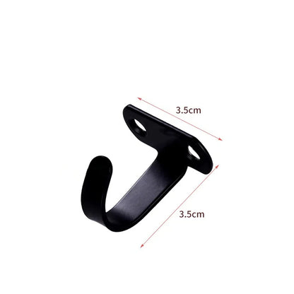 5 stk. Loftkroge i Rustfrit Stål