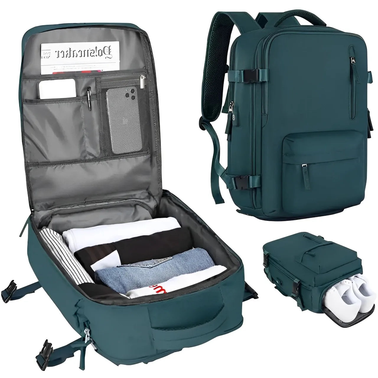 Kompakt Håndbagage Rejserygsæk