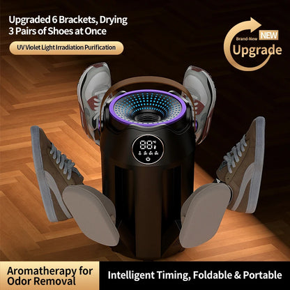 Bærbar Skotørrer med Timer Hurtig Tørring Sterilisering