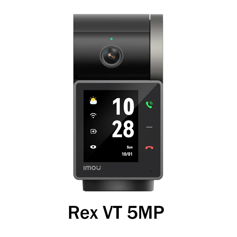 Indendørs WiFi-Sikkerhedskamera med Skærm og Tale