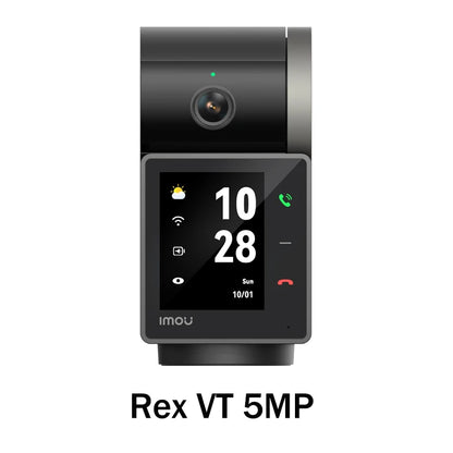 Indendørs WiFi-Sikkerhedskamera med Skærm og Tale