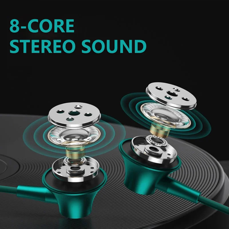 Kablede Øretelefoner med Mikrofon – Type-C / 3,5 mm