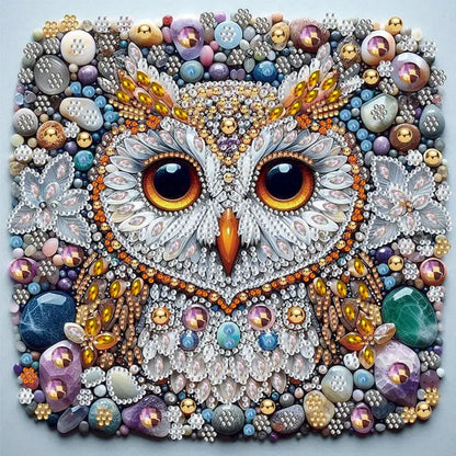 DIY Ugle Diamantmalingssæt til Voksne