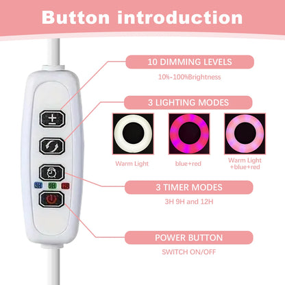 Fuldspektret LED-plantevækstlys til Indendørs Planter