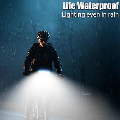 USB Genopladelig LED Cykelforlygte