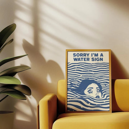 Moodfyldt Stjernetegn Lærredskunst