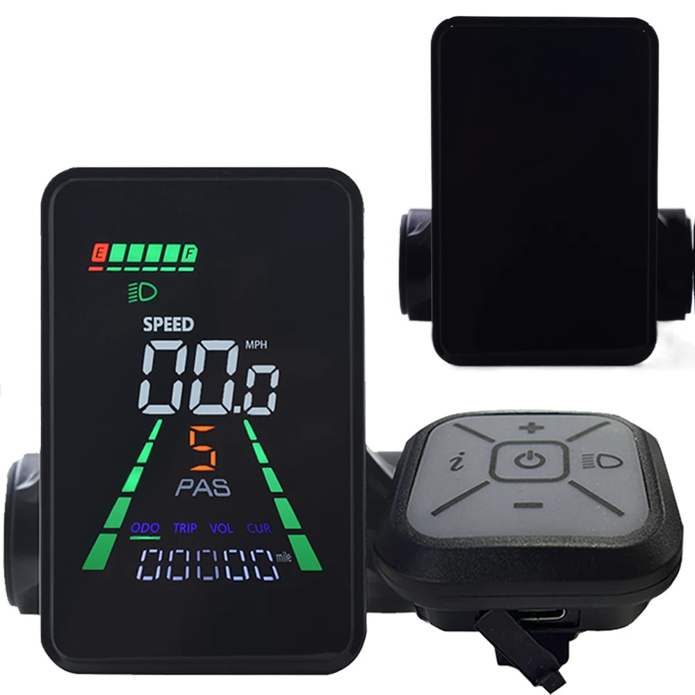 LCD-Display til Elektrisk Cykel og Elektrisk Løbehjul