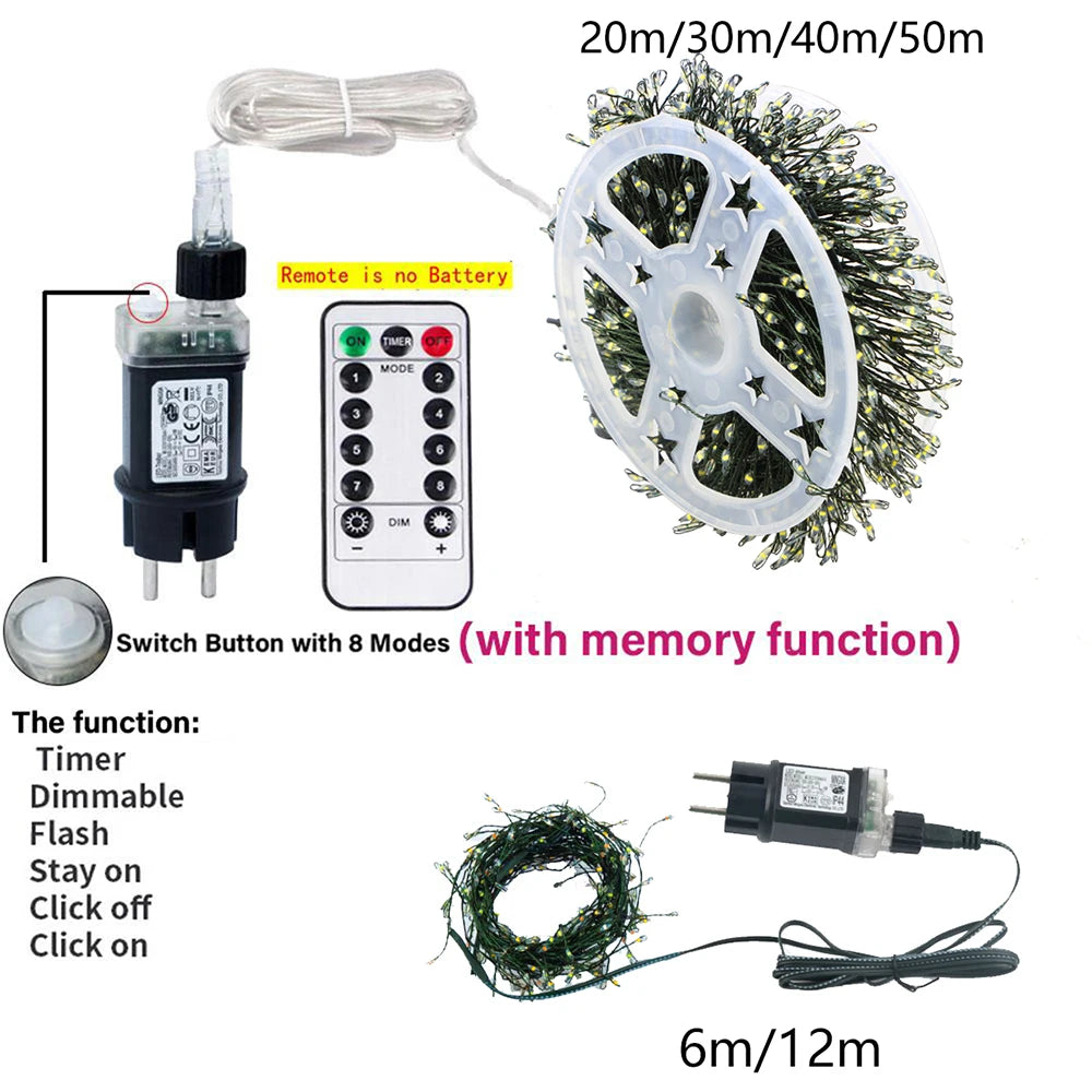 LED Lyskæder til Hjem og Udendørs Dekoration