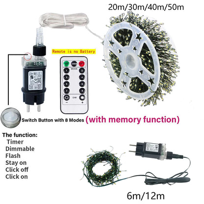 LED Lyskæder til Hjem og Udendørs Dekoration
