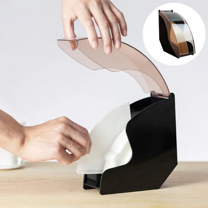Akryl Kaffefilterholder med Låg