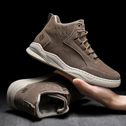 Herre Varme Vinter Ruskind Sneakers