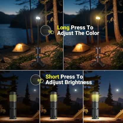 USB Genopladelig LED Camping Lantern