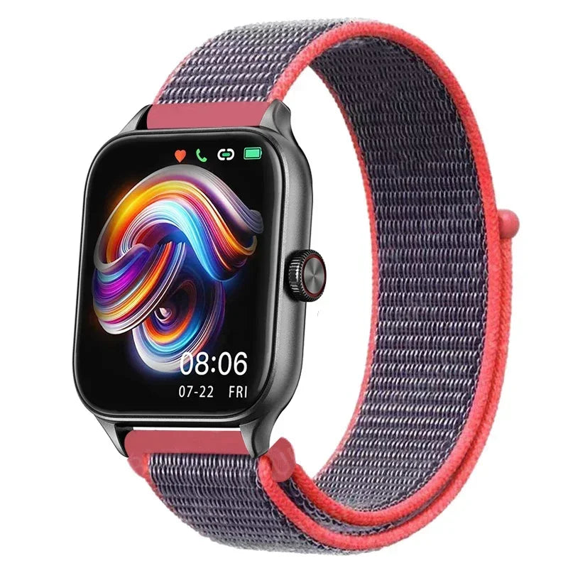 Nylonløkke Urrem til Amazfit, Samsung, Huawei, Xiaomi, Garmin