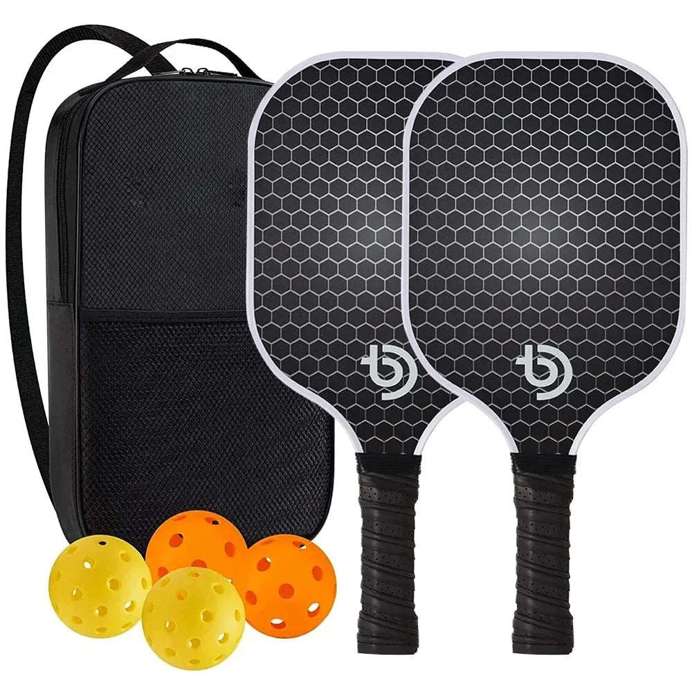 Letvægts Pickleball Ketchersæt i Kulfiber