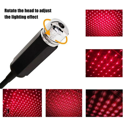 Mini LED Billoft Stjerne Natlampe