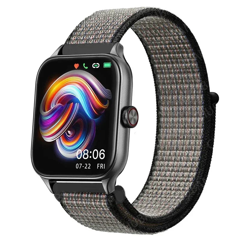 Nylonløkke Urrem til Amazfit, Samsung, Huawei, Xiaomi, Garmin