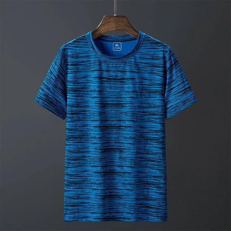Herre Plus Size Sommer T-shirt