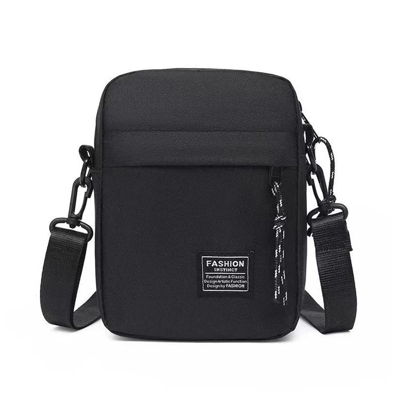 Casual Crossbody Taske i Nylon til Herre