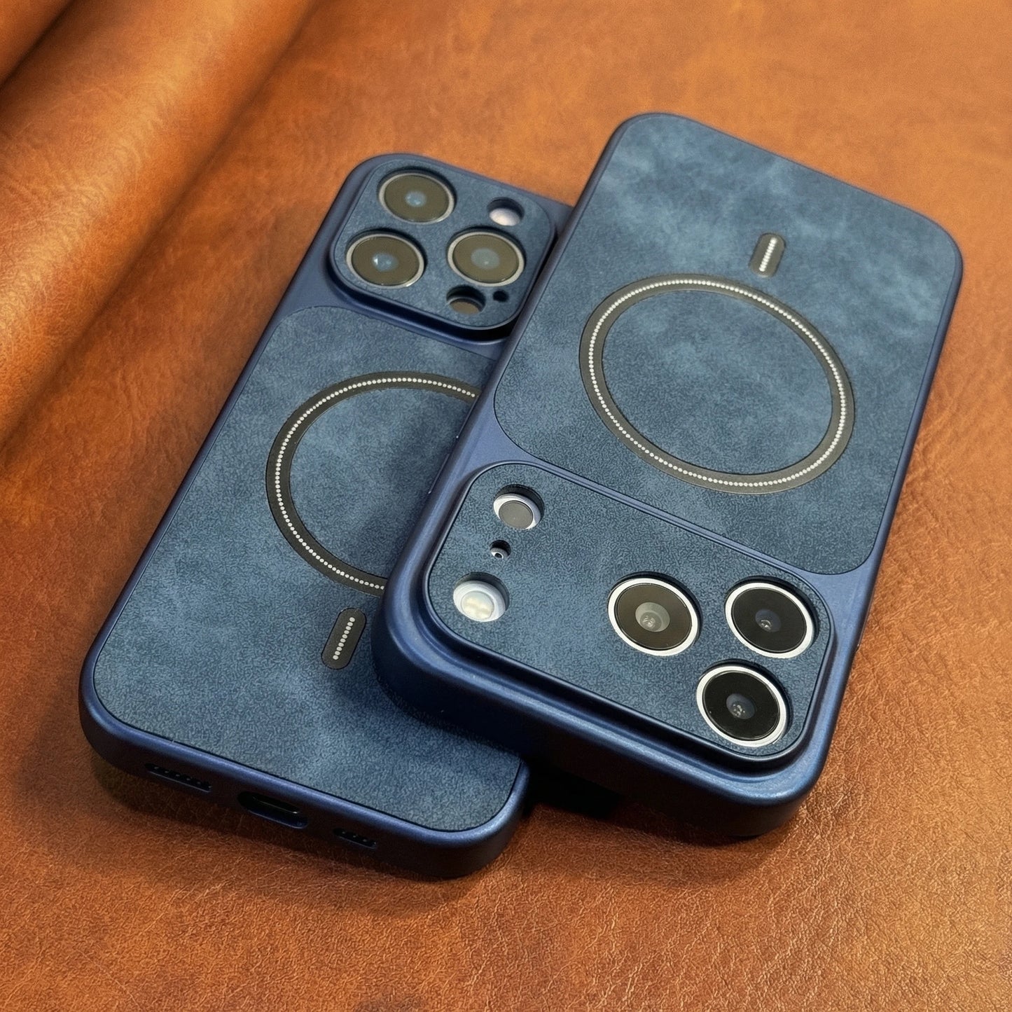 MagSafe Magnetisk Lædercover til iPhone