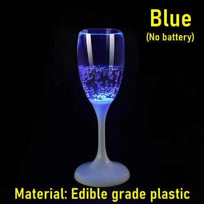 LED Champagne Festlys Glas