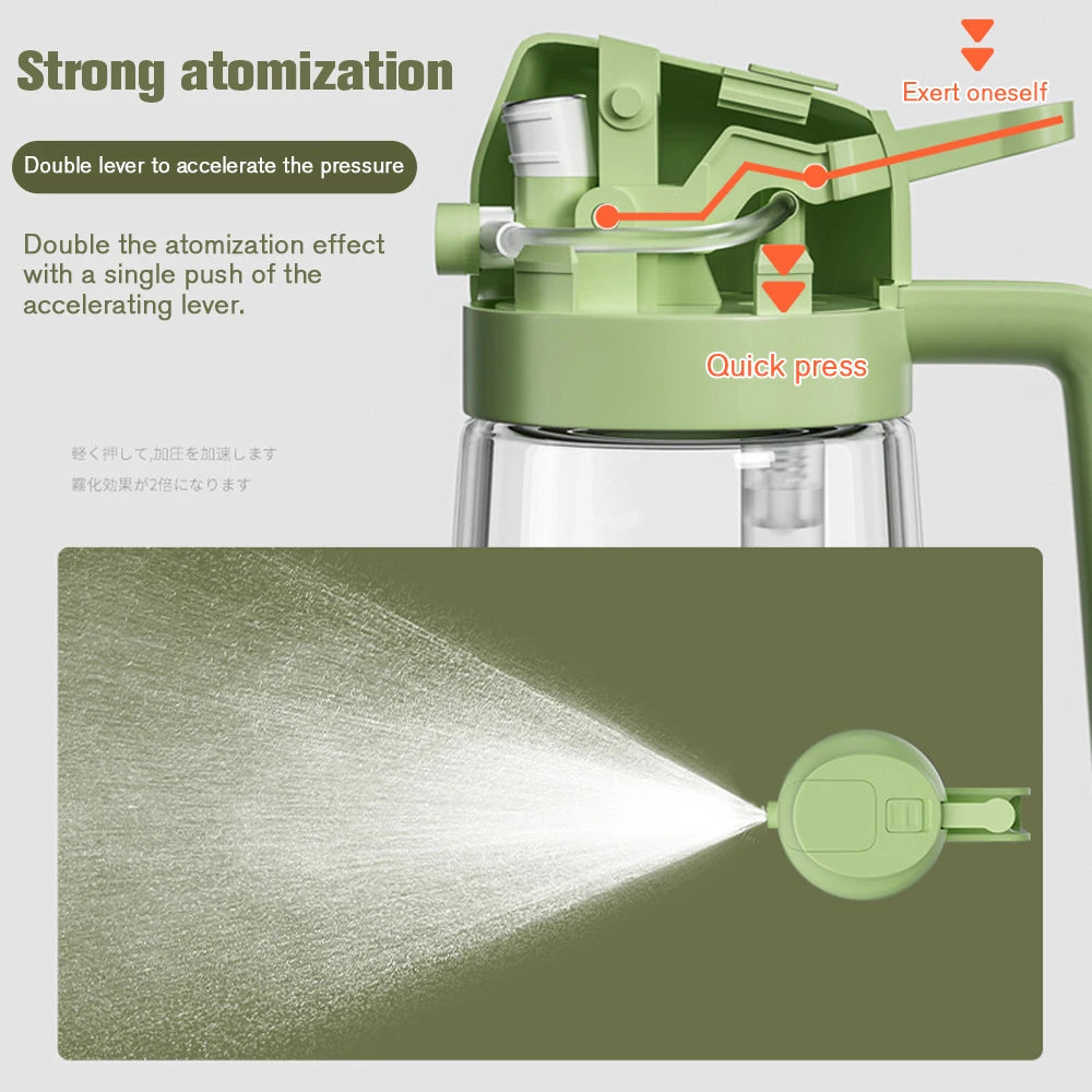 2-i-1 470 ml Glasoliesprayer og Oliebeholder