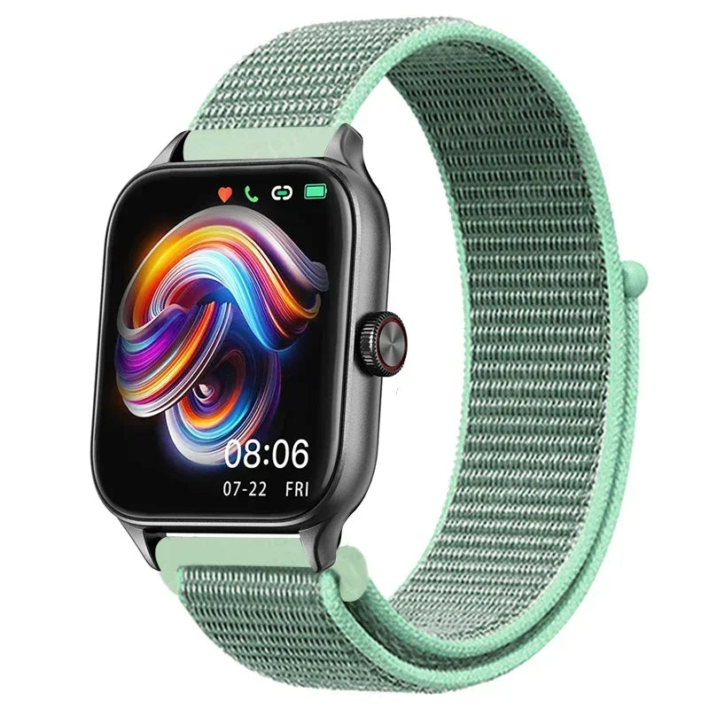 Nylonløkke Urrem til Amazfit, Samsung, Huawei, Xiaomi, Garmin