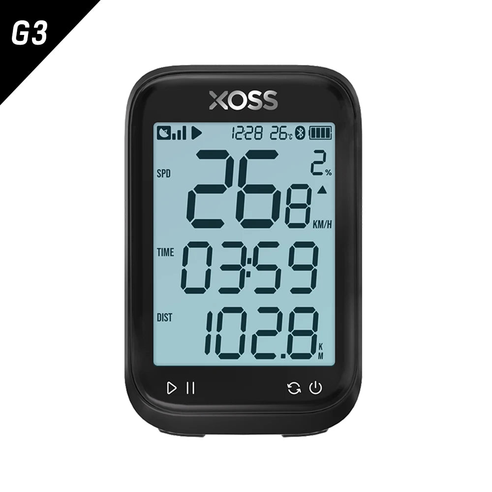 GPS Cykelcomputer med Hastighedsmåler