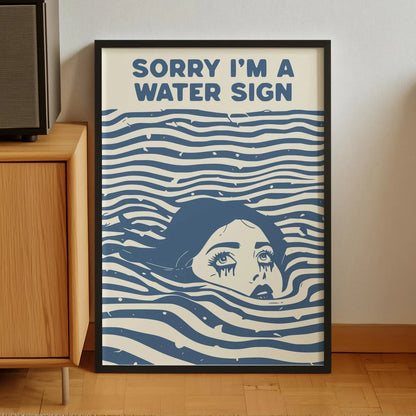 Moodfyldt Stjernetegn Lærredskunst