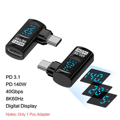 90° USB-C Vinkeladapter