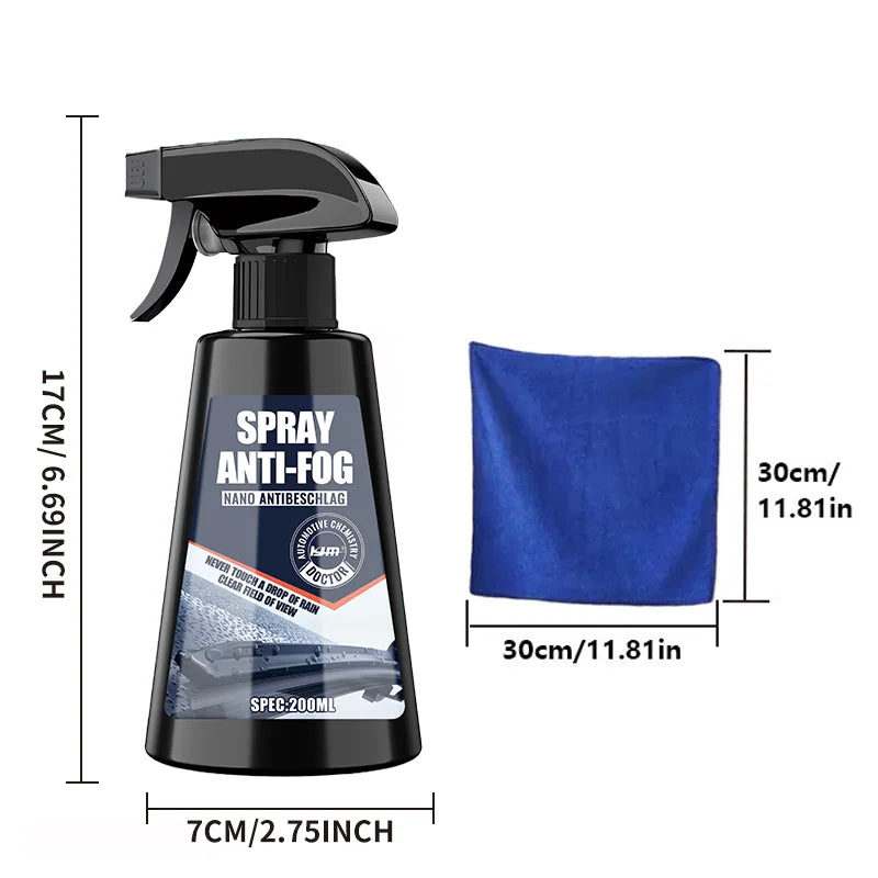 Anti-Dug Spray til Bilruder
