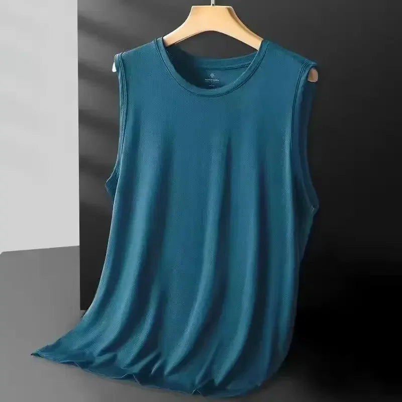 Herre Letvægts Sommertanktop i Issilke
