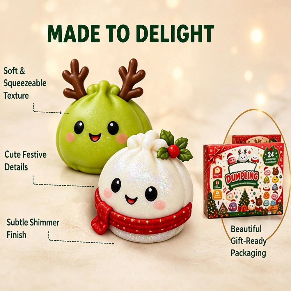 Julekalender med Squishy-Legetøj og 24 Overraskelser