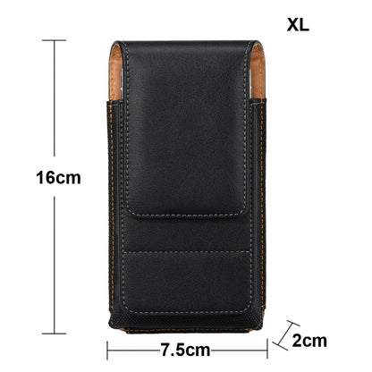 Universel Magnetisk Læder Etui med Bælteklips