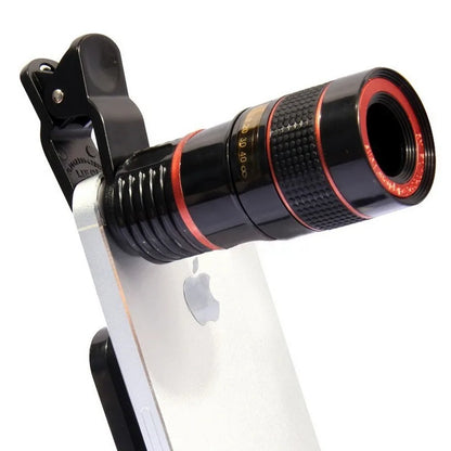 Universel HD Telelinse med Zoom til Smartphones