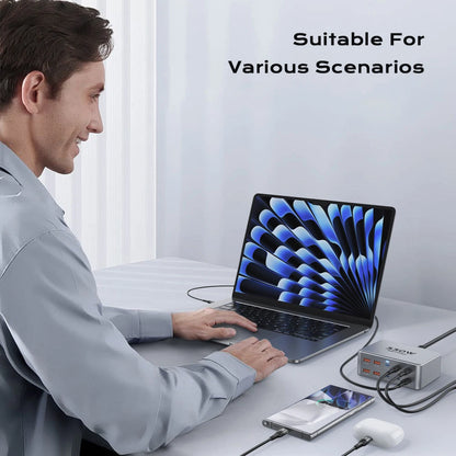 330W USB-C GaN Multiport Hurtigoplader