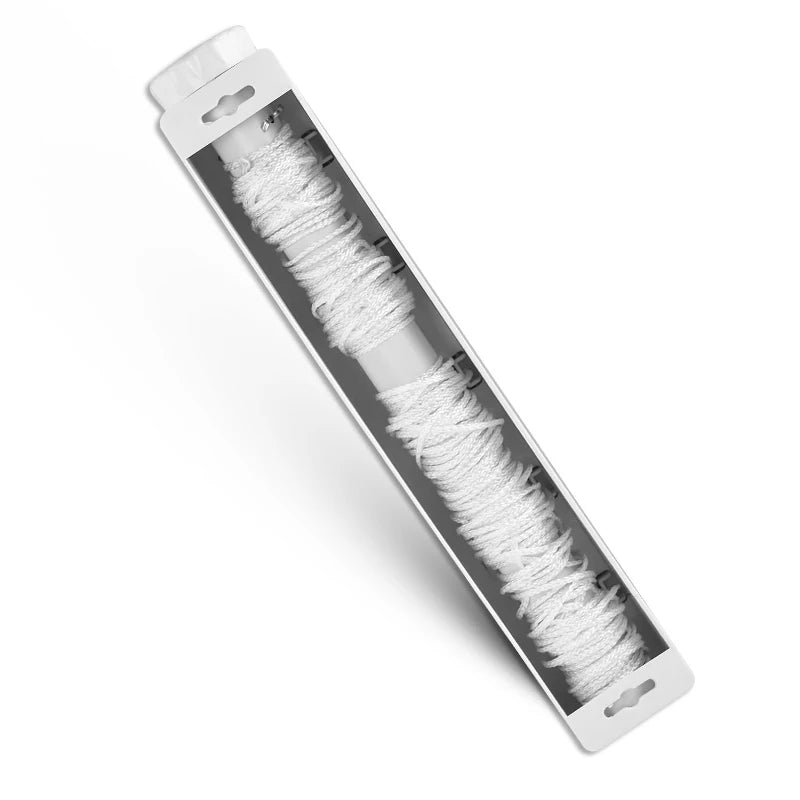 Udtrækkelig Vægmonteret Indendørs Tørresnor