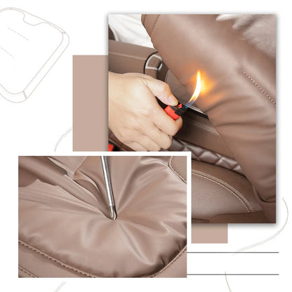 Universelt Læder Bilsædepudebetræk