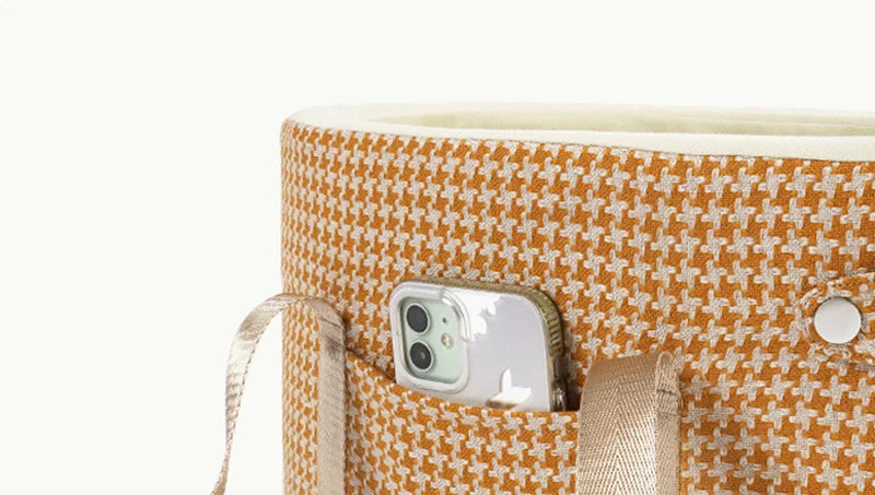 Sød Rejsebilssædepose til Små Kæledyr