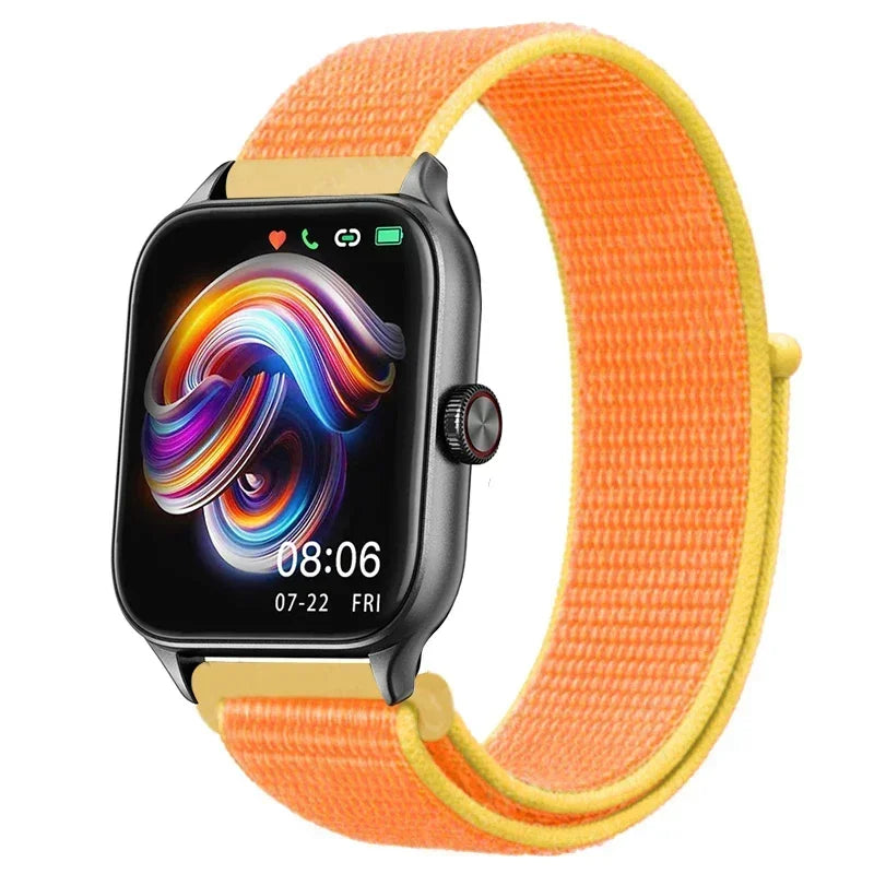 Nylonløkke Urrem til Amazfit, Samsung, Huawei, Xiaomi, Garmin