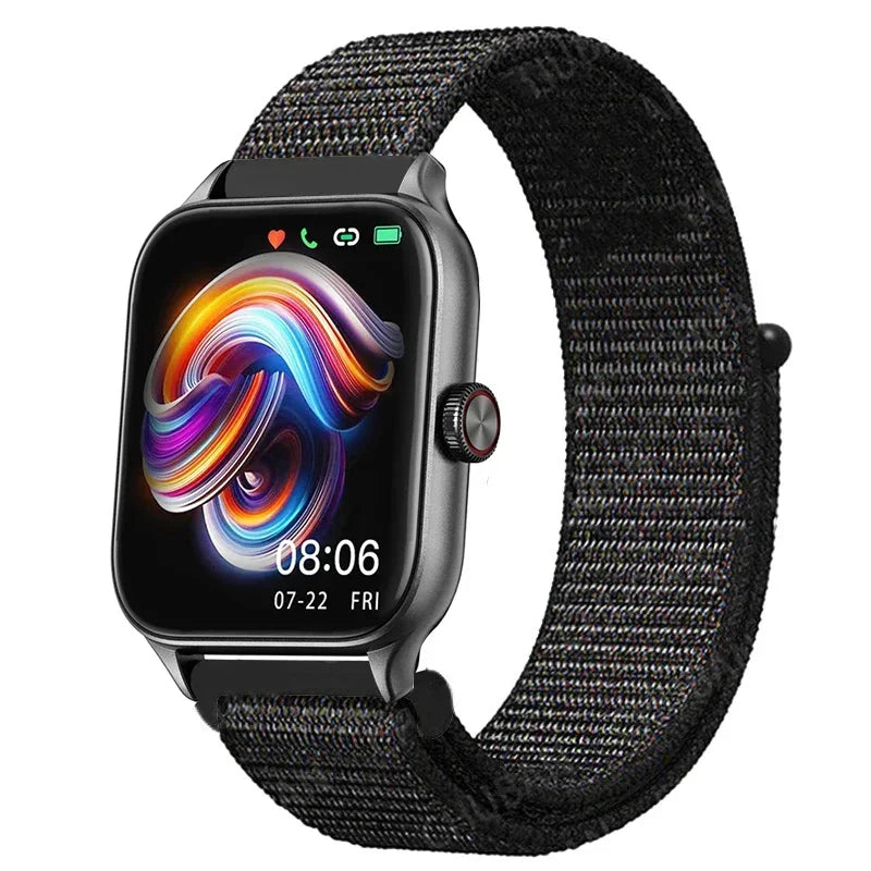 Nylonløkke Urrem til Amazfit, Samsung, Huawei, Xiaomi, Garmin